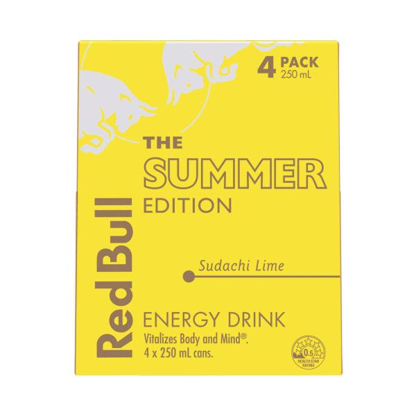 Energy Drink Sudachi Lime 4x250ml