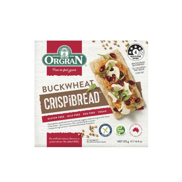 Gluten Free Buckwheat Crispbread