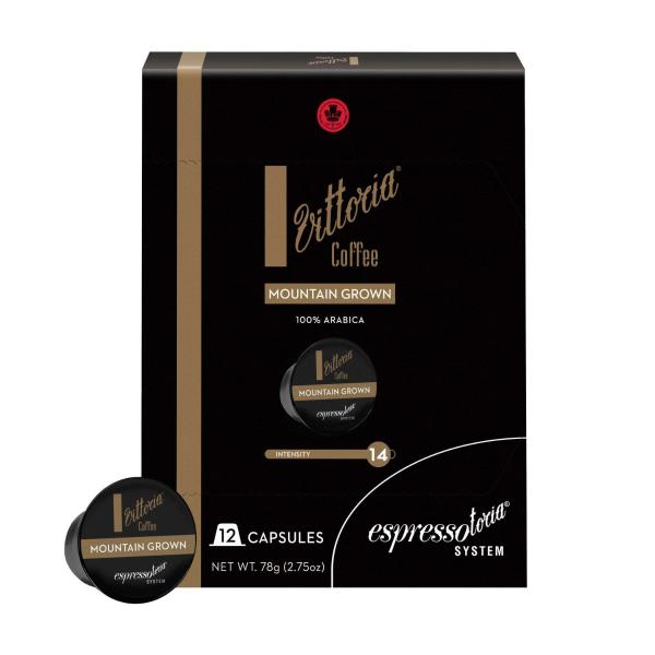Vittoria Coffee Mountain Grown Coffee Capsules