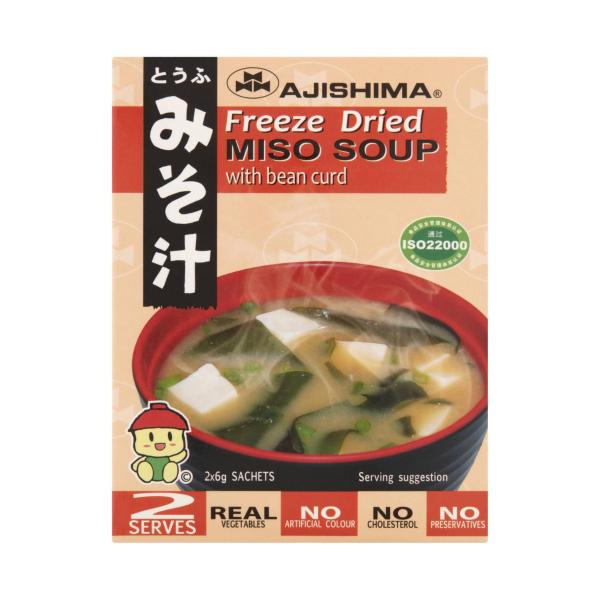 Freeze Dried Miso Soup With Tofu