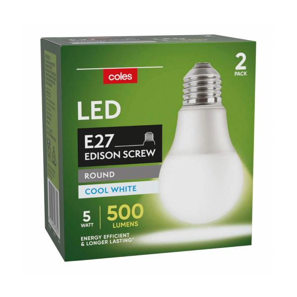 Globes Led Gls Es 5w Cool White