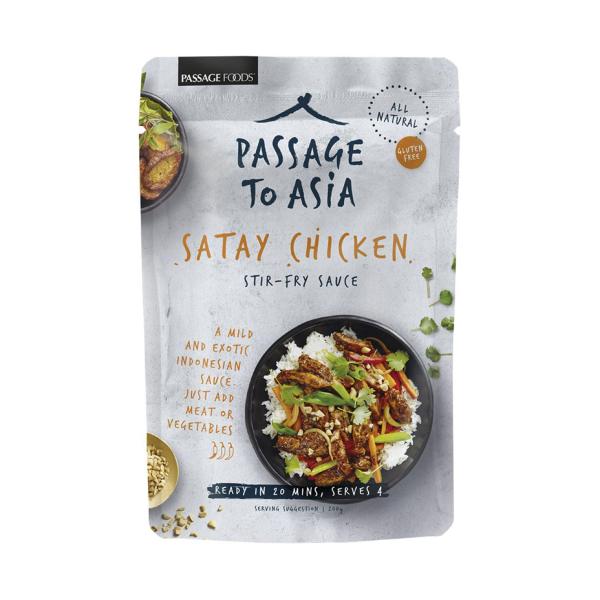 Passage To Asia Satay Chicken Stir Fry Sauce