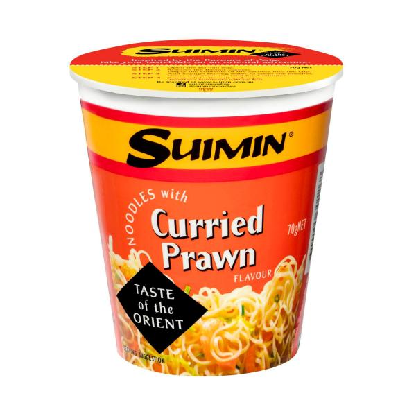 Noodles Cup Curry Prawn