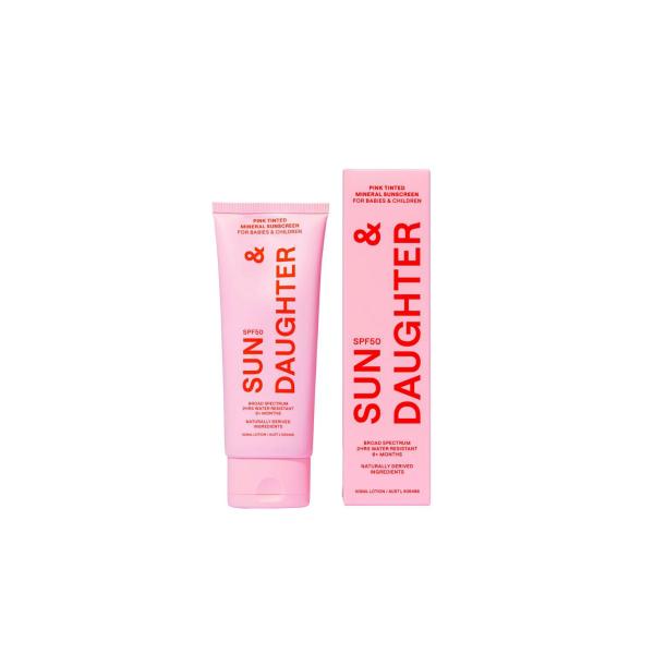 Pink Tinted Mineral Sunscreen Spf50
