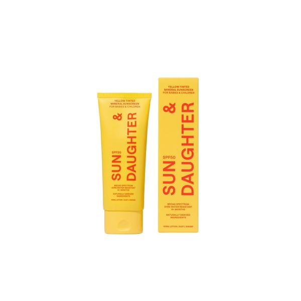 Yellow Tinted Mineral Sunscreen Spf50