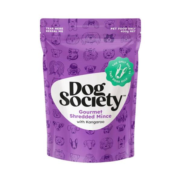 Gourmet Shredded Mince With Kangaroo Dog Food