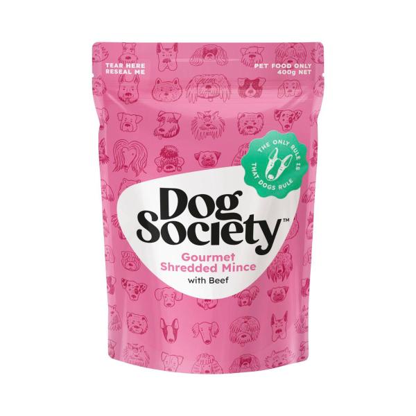 Gourmet Shredded Mince With Beef Dog Food