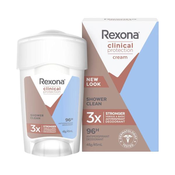 Women Deodorant 96hr Clinical Cream Shower Clean