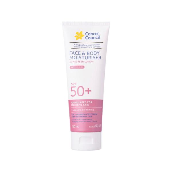 Face & Body Moisturiser Sunscreen Spf50+
