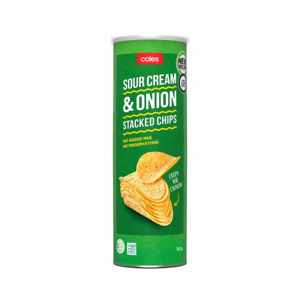 Stacked Chips Sour Cream & Onion