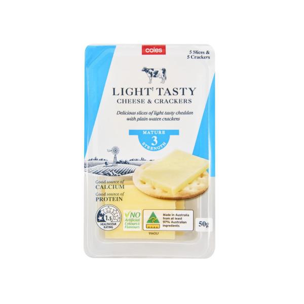 Light Cheese & Crackers