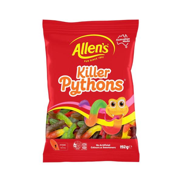 Lollies Killer Pythons