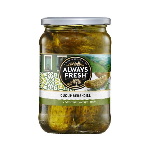 Pickled Dill Cucumbers