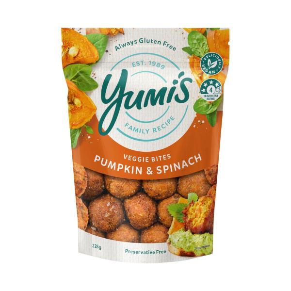 Gluten Free Curried Pumpkin & Spinach Veggie Bites