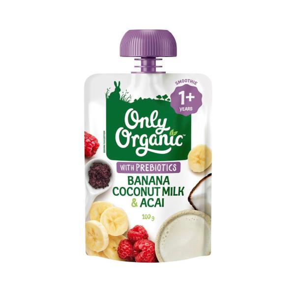 Coconut Banana & Acai Smoothie