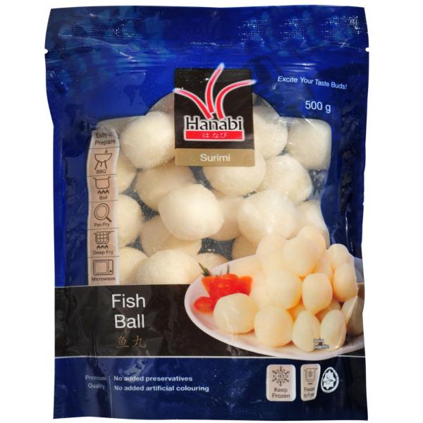 Frozen Surimi Fish Balls