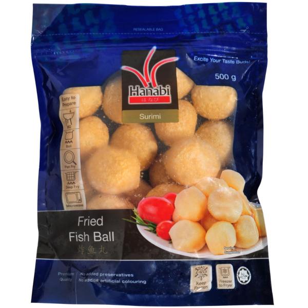 Frozen Surimi Fried Fish Balls