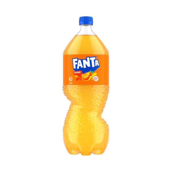 Orange Soft Drink Bottle