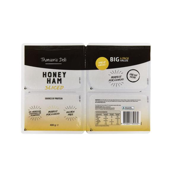 Honey Ham Sliced Quad Pack