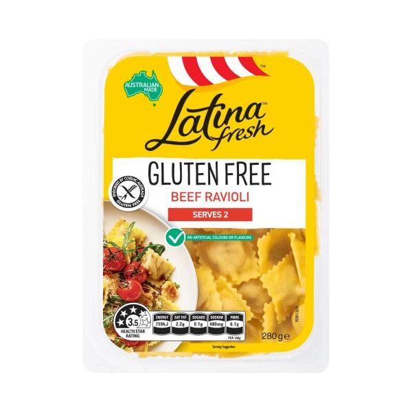 Fresh Gluten Free Beef Ravioli Pasta