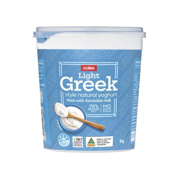 Light Greek Style Yoghurt