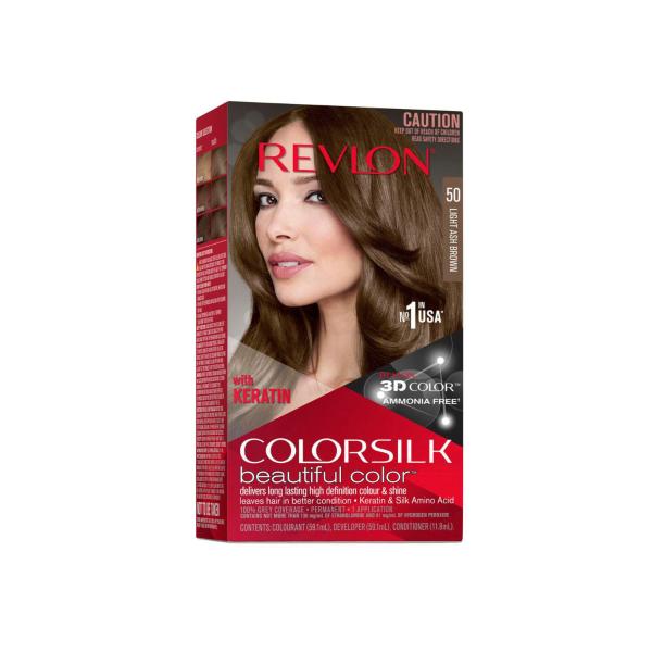 Colorsilk Light Ash Brown 50 Hair Colour