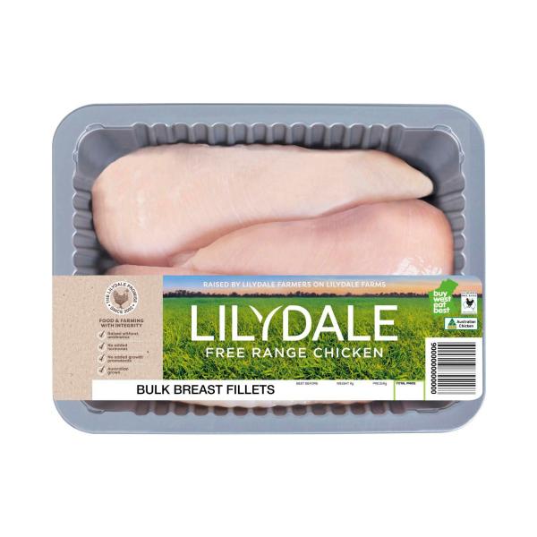 Free Range Chicken Breast Fillets Bulk