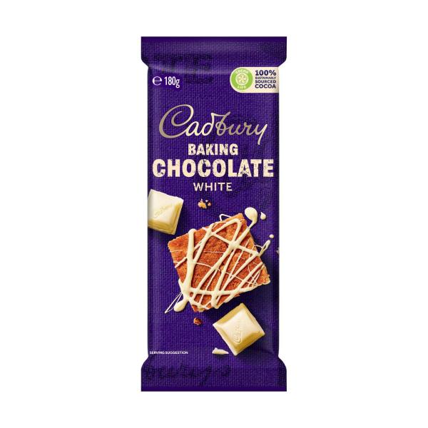 Baking White Chocolate Block