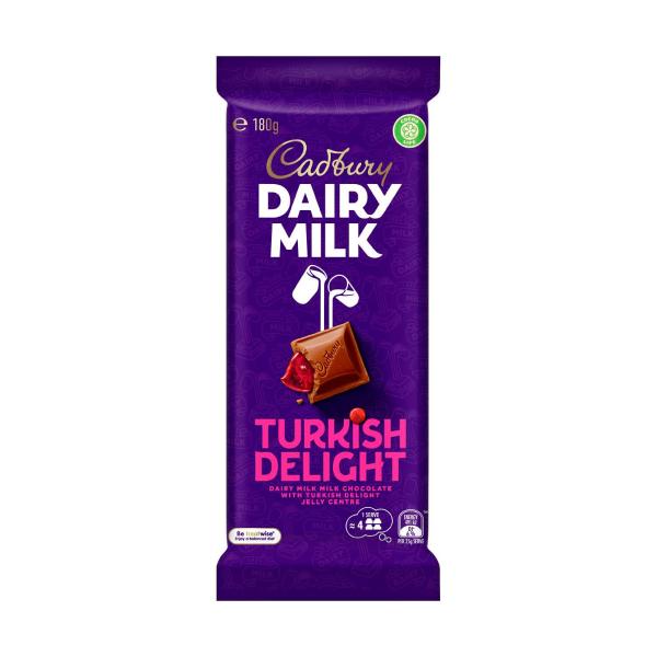 Dairy Milk Turkish Delight Chocolate Block