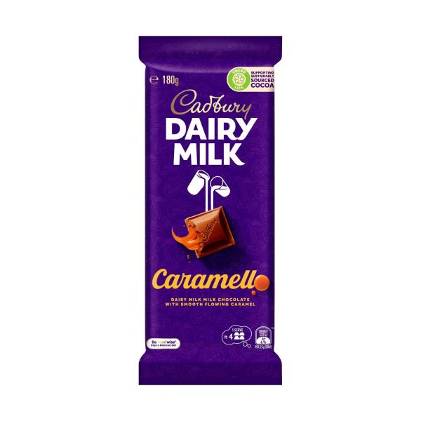 Dairy Milk Caramello Chocolate Block