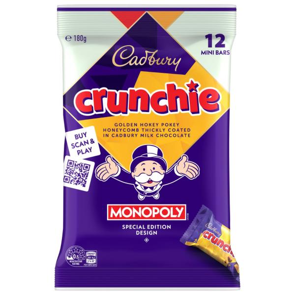 Crunchie Chocolate Sharepack 12 Pack