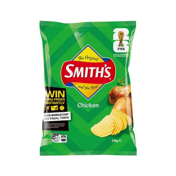 Crinkle Cut Chicken Potato Chips