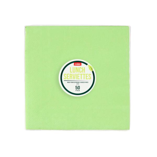 Coloured Serviettes