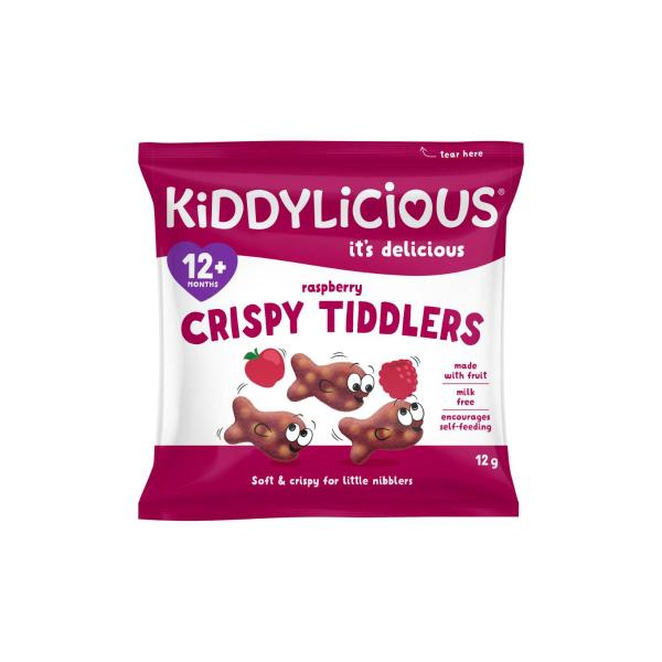 Raspberry Crispie Tiddlers 12+ Months