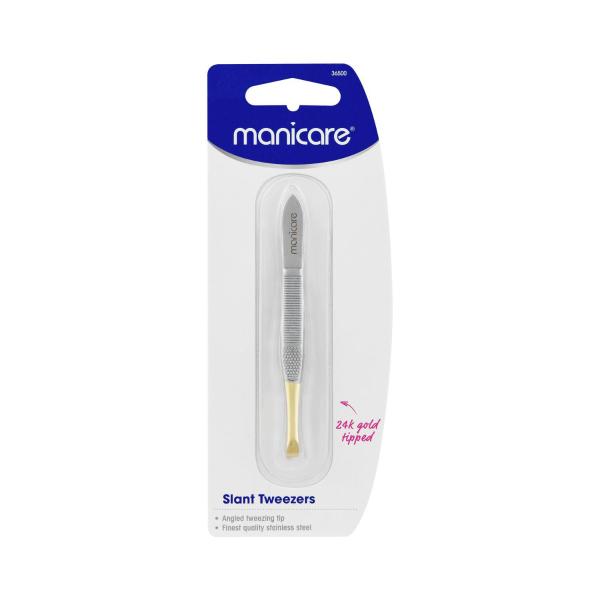 Gold Tip Slant Tweezer