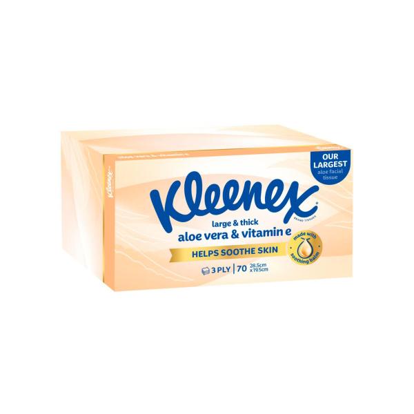 3 Ply Large N Thick Aloe Vera Facial Tissues