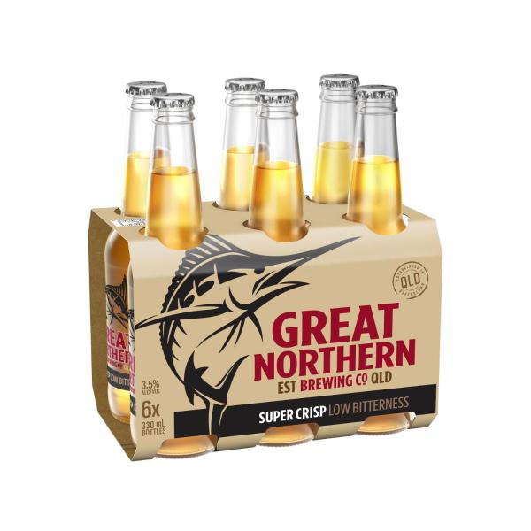 Super Crisp Lager Bottle 330ml