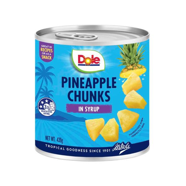 Pineapple Chunks In Syrup