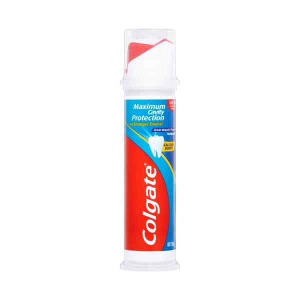 Maximum Cavity Protection Toothpaste Great Regular Flavour Pump