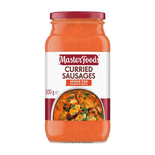 Curried Sausages Cooking Sauce