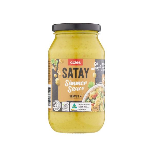 Simmer Sauce Satay