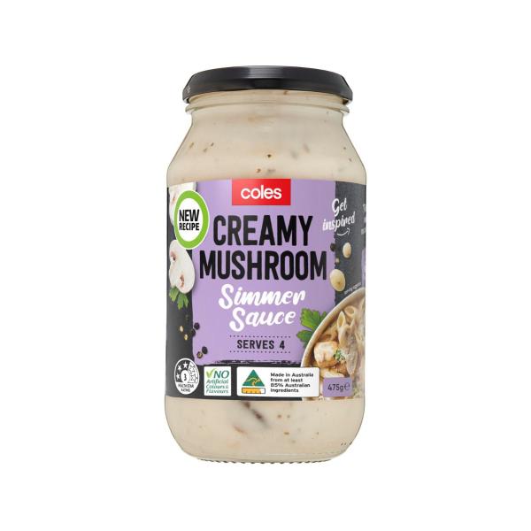 Creamy Mushroom Simmer Sauce