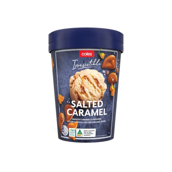 Irresistible Salted Caramel Ice Cream Tub