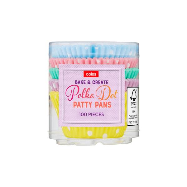 Bake & Create Polka Dot Patty Pans