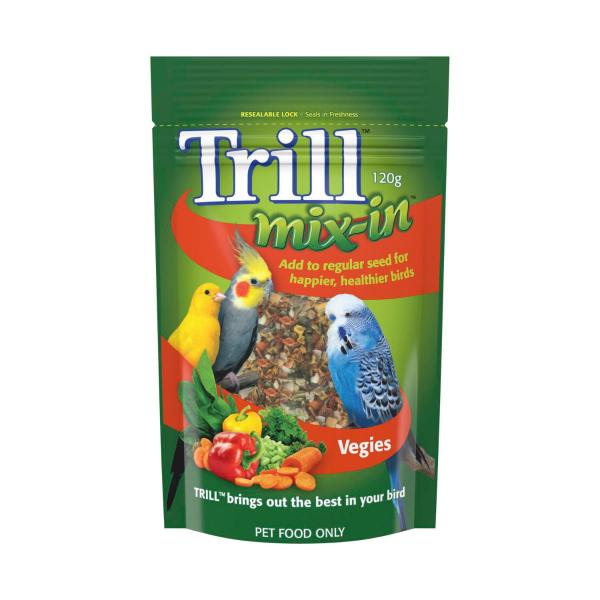 Mix In Dry Bird Seed Food Vegies Pouch