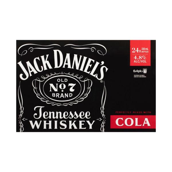 Jack Daniels & Cola Bottle 330ml