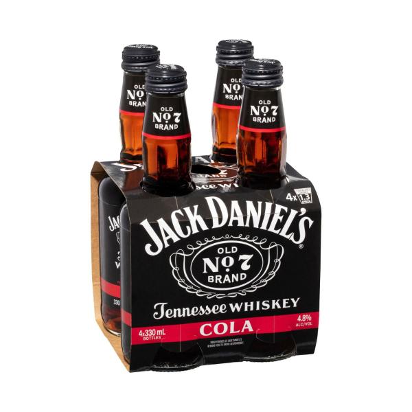 Jack Daniels & Cola Bottle 330ml