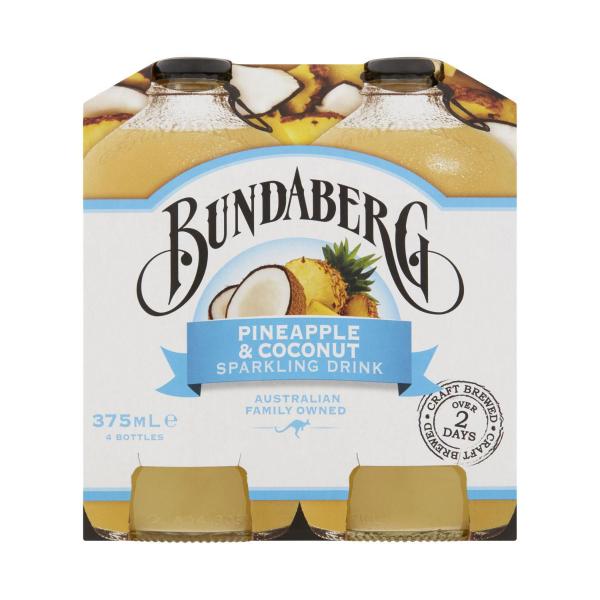 Brewed Drink Pineapple & Coconut 4x375ml