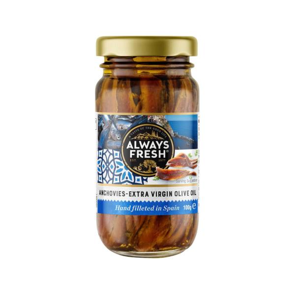Flat Anchovies In Olive Oil