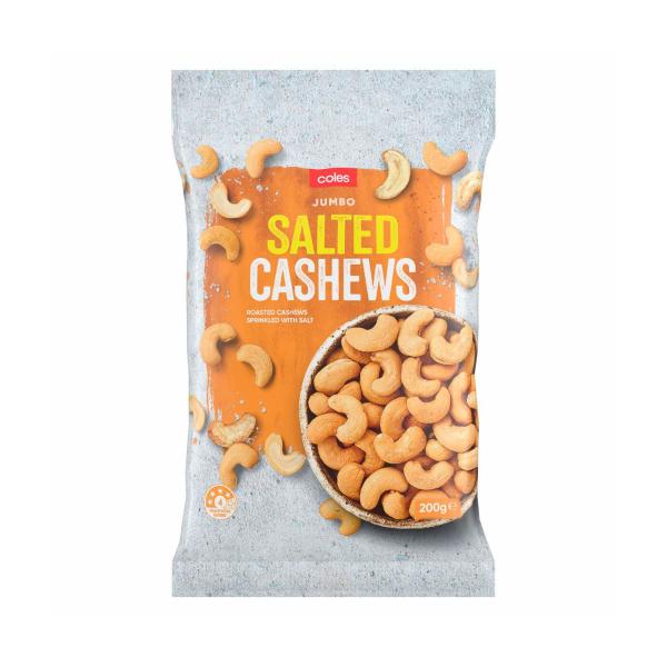 Jumbo Cashews Salted